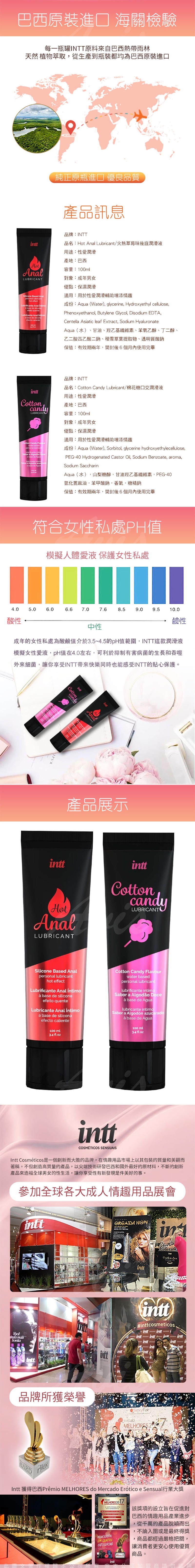 1010shop 5600304015431 巴西 Intt Strawberry HOT Anal Lubricant 後庭專用潤滑液100ml單瓶  熱感草莓-2.jpg